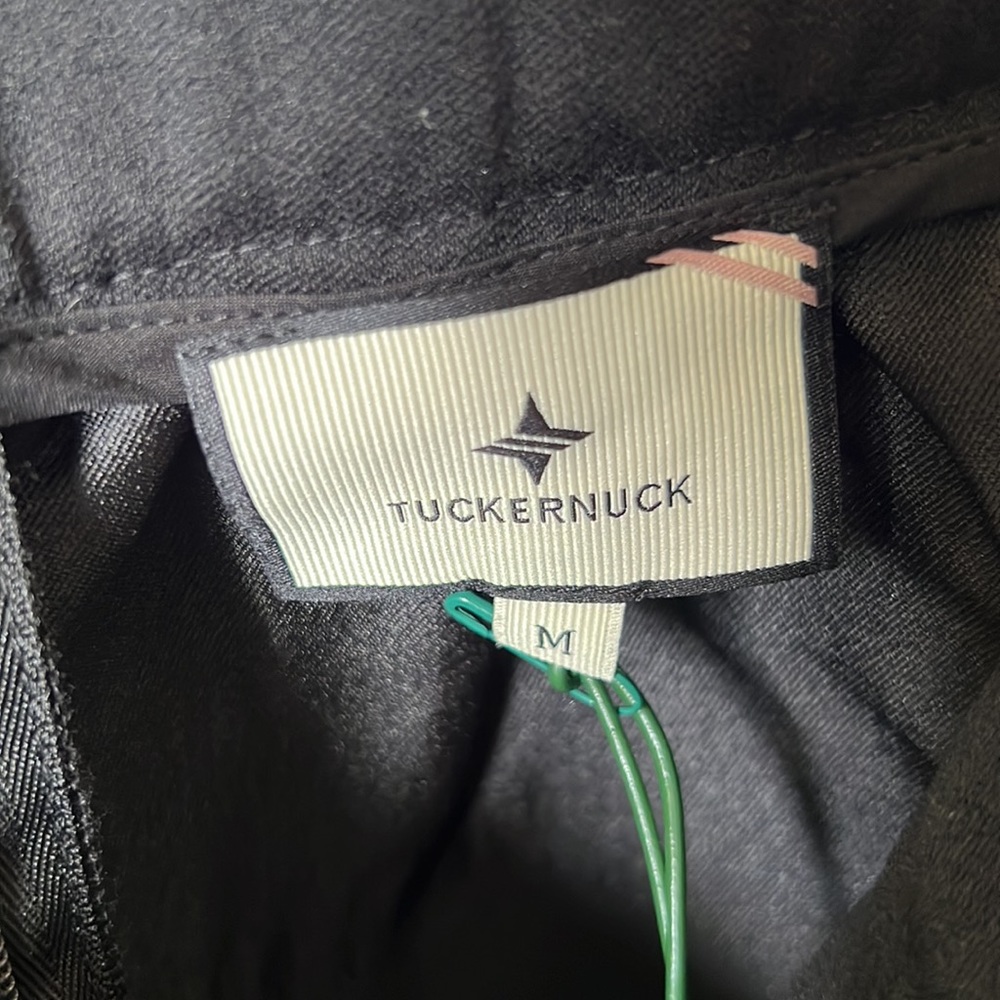 Tuckernuck Black Brooke Mini dress size M  two pockets NWT - Picture 8 of 9